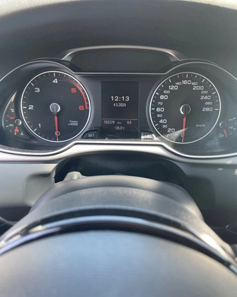 Audi A4 cena 49999 przebieg: 182379, rok produkcji 2014 z Trzciel małe 121